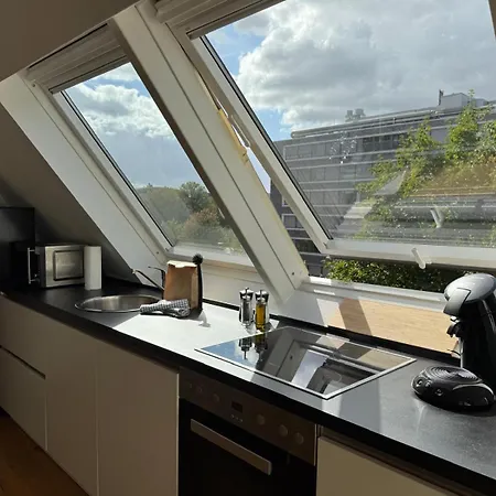 Nooqa - Living Collection - Parkplatz, Smart Tv, Kueche, Voll Ausgestattet * 杜伊斯堡