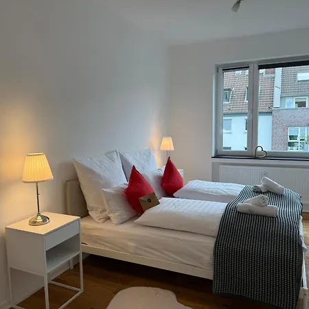 Lägenhet Nooqa - Living Collection - Parkplatz, Smart Tv, Kueche, Voll Ausgestattet *