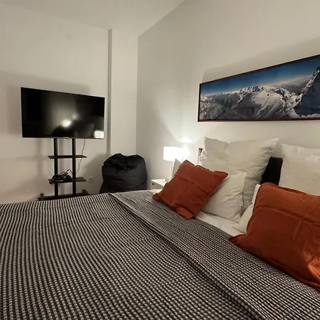 Nooqa - Living Collection - Parkplatz, Smart Tv, Kueche, Voll Ausgestattet 杜伊斯堡
