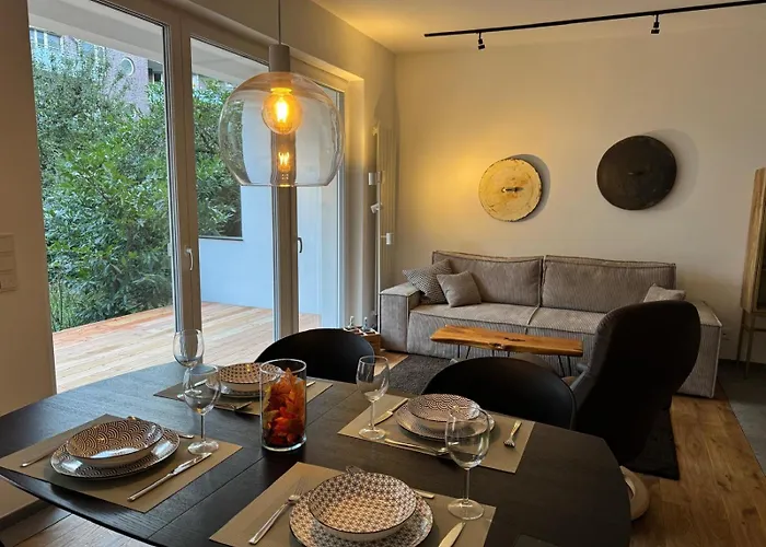 Apartamento Nooqa - Living Collection - Parkplatz, Smart Tv, Kueche, Voll Ausgestattet